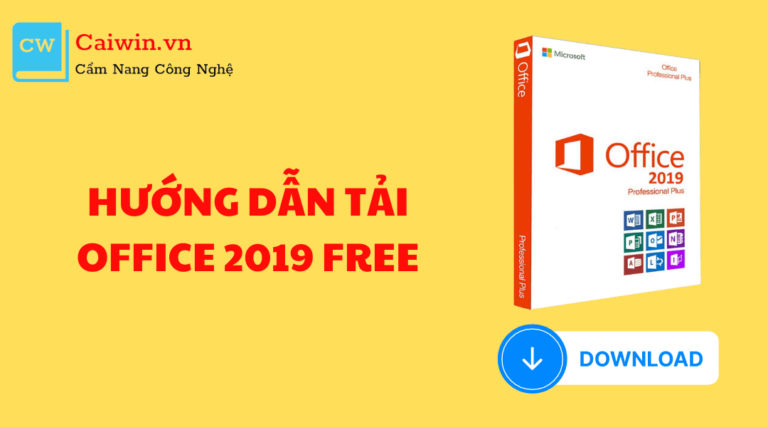 Cách tải Office 2019 miễn phí