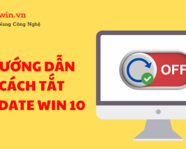 Cách tắt update win 10