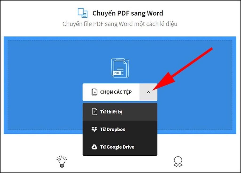 chuyển pdf sang word