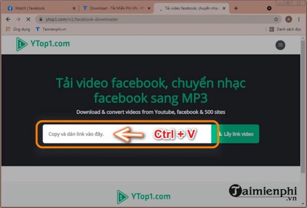 hướng dẫn tải video facebook