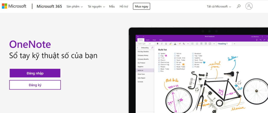 Hướng dẫn cài đặt OneNote trên máy tính